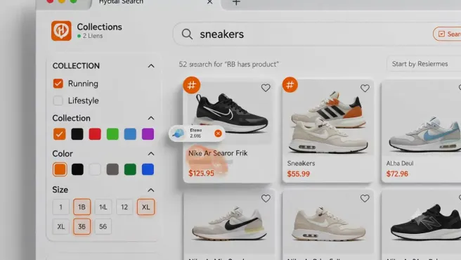Hyper Search and Product Filters interface showing Shopify storefront search and filtering controls